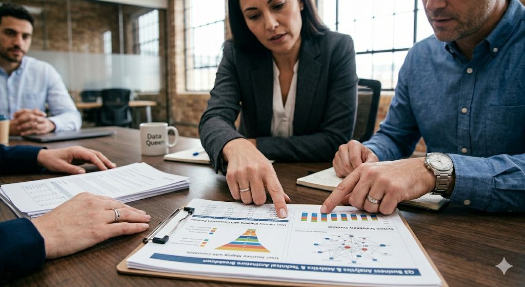 Dashboard analitica delle metriche dei backlink